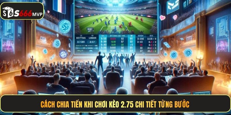 Cách chia tiền khi chơi kèo 2.75 chi tiết từng bước
