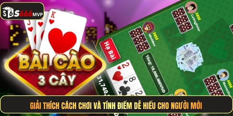 Giải thích cách chơi và tính điểm dễ hiểu cho người mới
